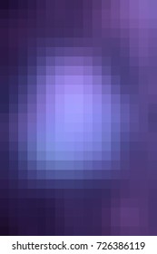 Vector abstract dark blue square mosaic tile background, vertical format.
