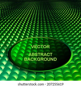 Vector Abstract Dark Green Background 