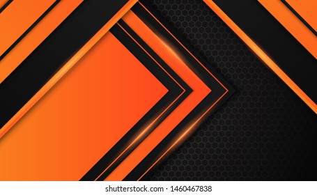 black and orange backgrounds