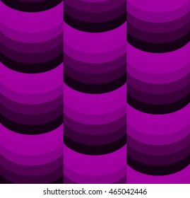 Vector abstract dark magenta waves seamless pattern. Shades of purple. Wavy line texture.