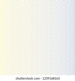 Vector abstract decorative background with waving stripes, illustration, vector EPS 10.