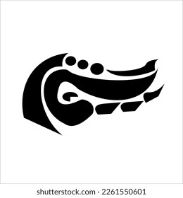Vector abstract design abstract art tatto