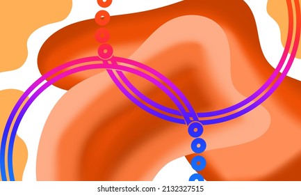 Plantilla de cubierta de fondo de diseño abstracto vectorial. diseño moderno. diseño minimalista