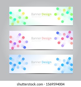 Vector abstract design background texture  banner template. 