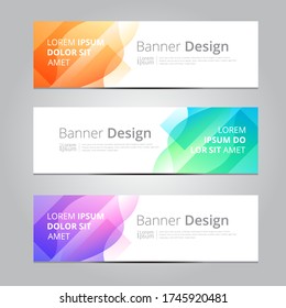 Vector abstract design background texture  banner template.