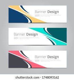 Vector abstract design background texture  banner template.