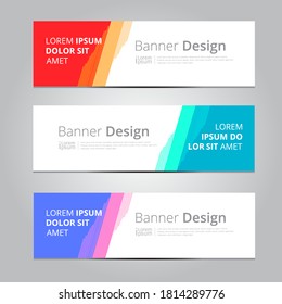 Vector abstract design background texture banner template.