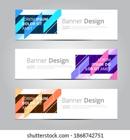Vector abstract design background texture banner template.
