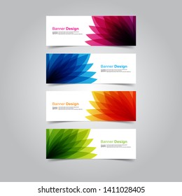 Vector Abstract design banner background