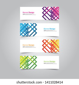 Vector Abstract design banner background