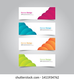 Vector Abstract design banner background