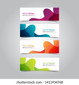 Vector Abstract design banner background