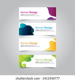 Vector Abstract design banner background