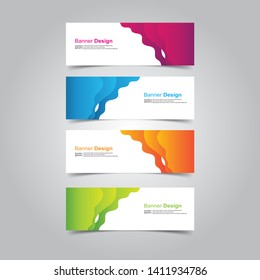 Vector Abstract design banner background