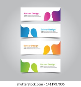 Vector Abstract design banner background