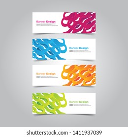 Vector Abstract design banner background