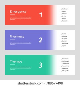 Vector abstract design banner background. Web banner template. Vector colorful info graphics