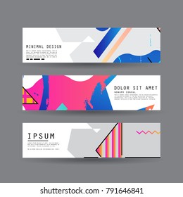 Vector abstract design banner. Eps10