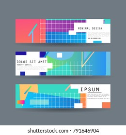 Vector abstract design banner. Eps10