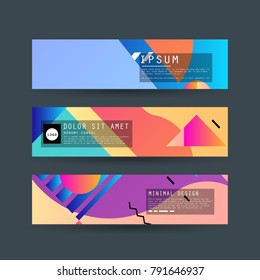 Vector abstract design banner. Eps10