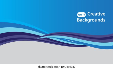 Vector abstract design banner template. for flyer and broucure design