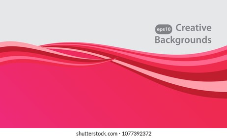 Vector abstract design banner template. for flyer and broucure design