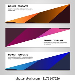 Vector abstract design banner template, banners, brochures and cards templates, Banner design for business presentation, Header template
