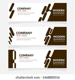 Vector abstract design banner template. Elegant vector design 