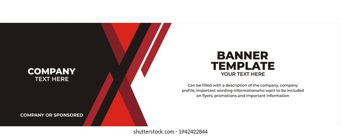 Vector abstract design banner  template. banner template, for advertising, banner, banner corporate