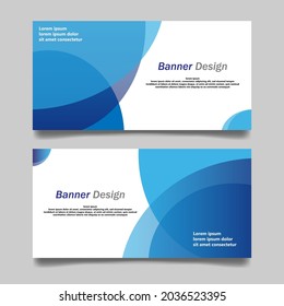 Plantilla de banner de diseño abstracto de vectores. diseño de banner. diseño de fondo abstracto con eps 10 para regalías