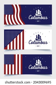 Vector abstract design banner template