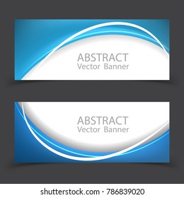 Vector abstract design banner template.vector illustration