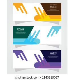 Vector Abstract Design Banner Web Template