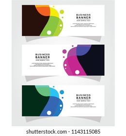 Vector Abstract Design Banner Web Template