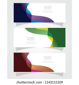 Vector Abstract Design Banner Web Template