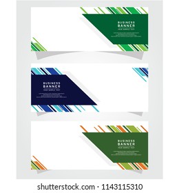 Vector Abstract Design Banner Web Template