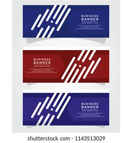 Vector Abstract Design Banner Web Template