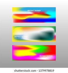 Vector abstract design banner web template. - Vector