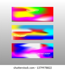 Vector abstract design banner web template. - Vector