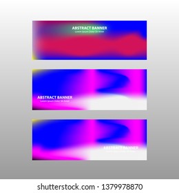 Vector abstract design banner web template. - Vector