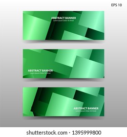 Vector abstract design banner web template. - Vector