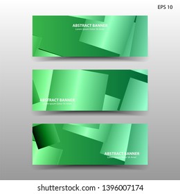 Vector abstract design banner web template. - Vector