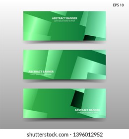 Vector abstract design banner web template. - Vector