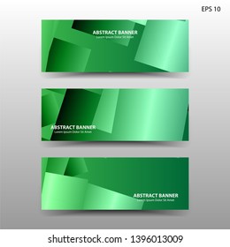 Vector abstract design banner web template. - Vector