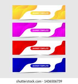 vector abstract design banner web template