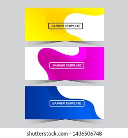 vector abstract design banner web template