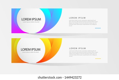 Vector abstract design banner web , Brochure, and business template