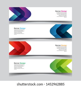 Vector Abstract design banner web template