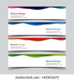 Vector Abstract design banner web template