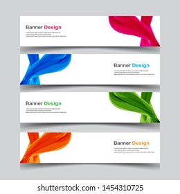 Vector Abstract design banner web template